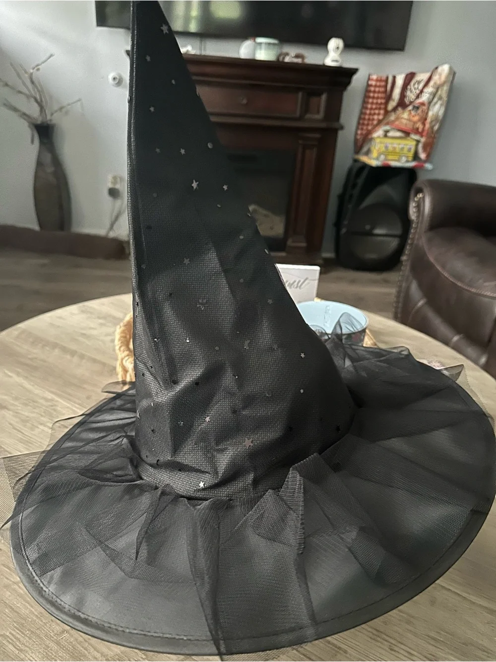 (15) Black Witch Hat for Halloween - Unbranded